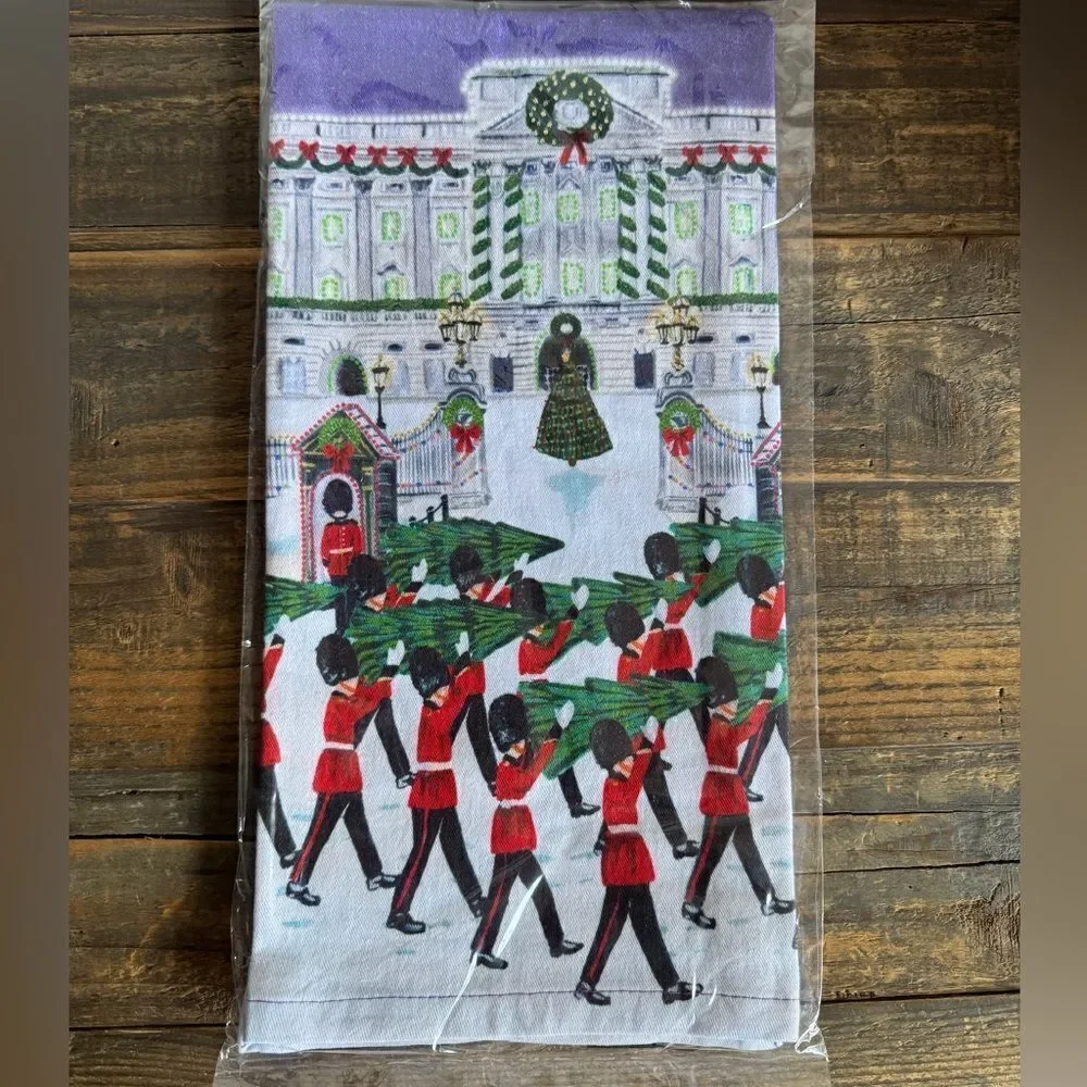 NWT ANTHROPOLOGIE Holiday in the City Towel London